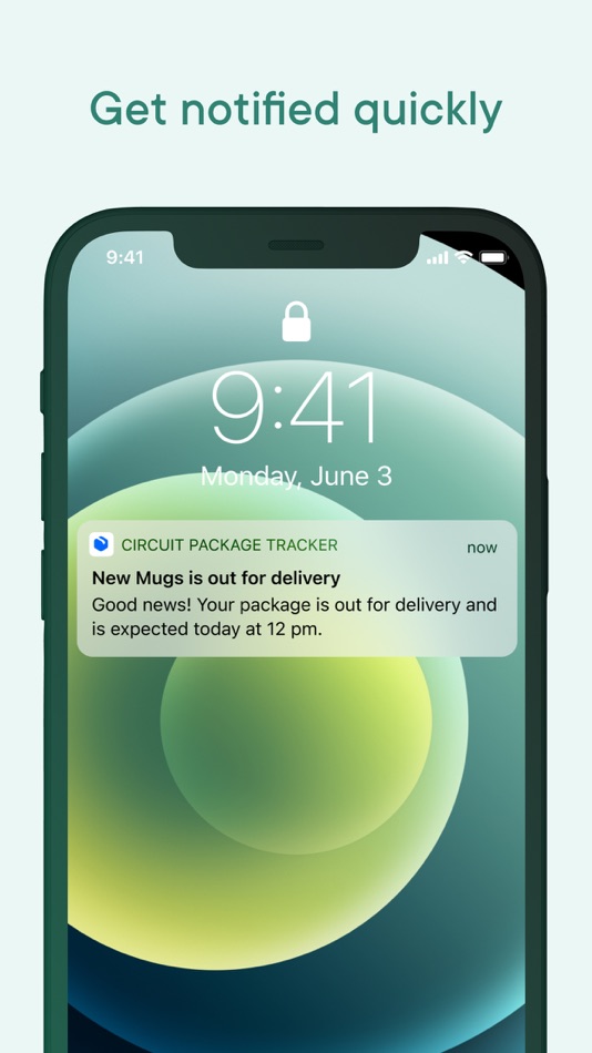#3. Circuit Package Tracker (iOS) Podle: Circuit Routing