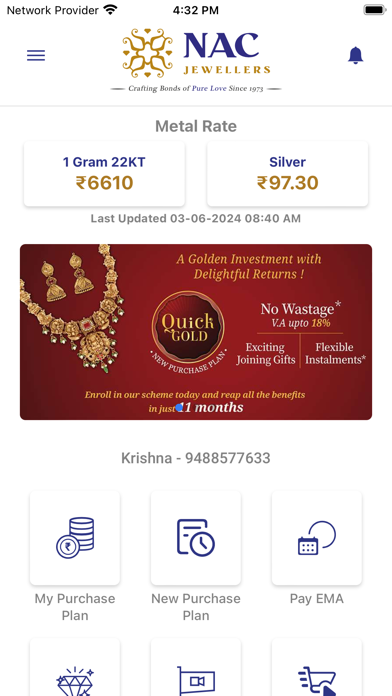 NAC Jewellers Screenshot