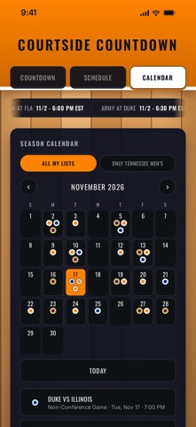 Courtside Countdown screenshot 3