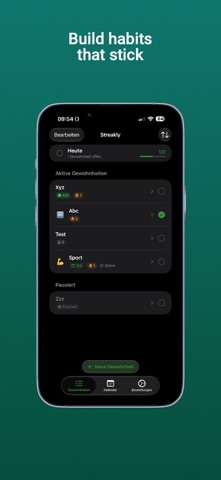 Streakly – Habit Tracker Screenshot 1 of 4