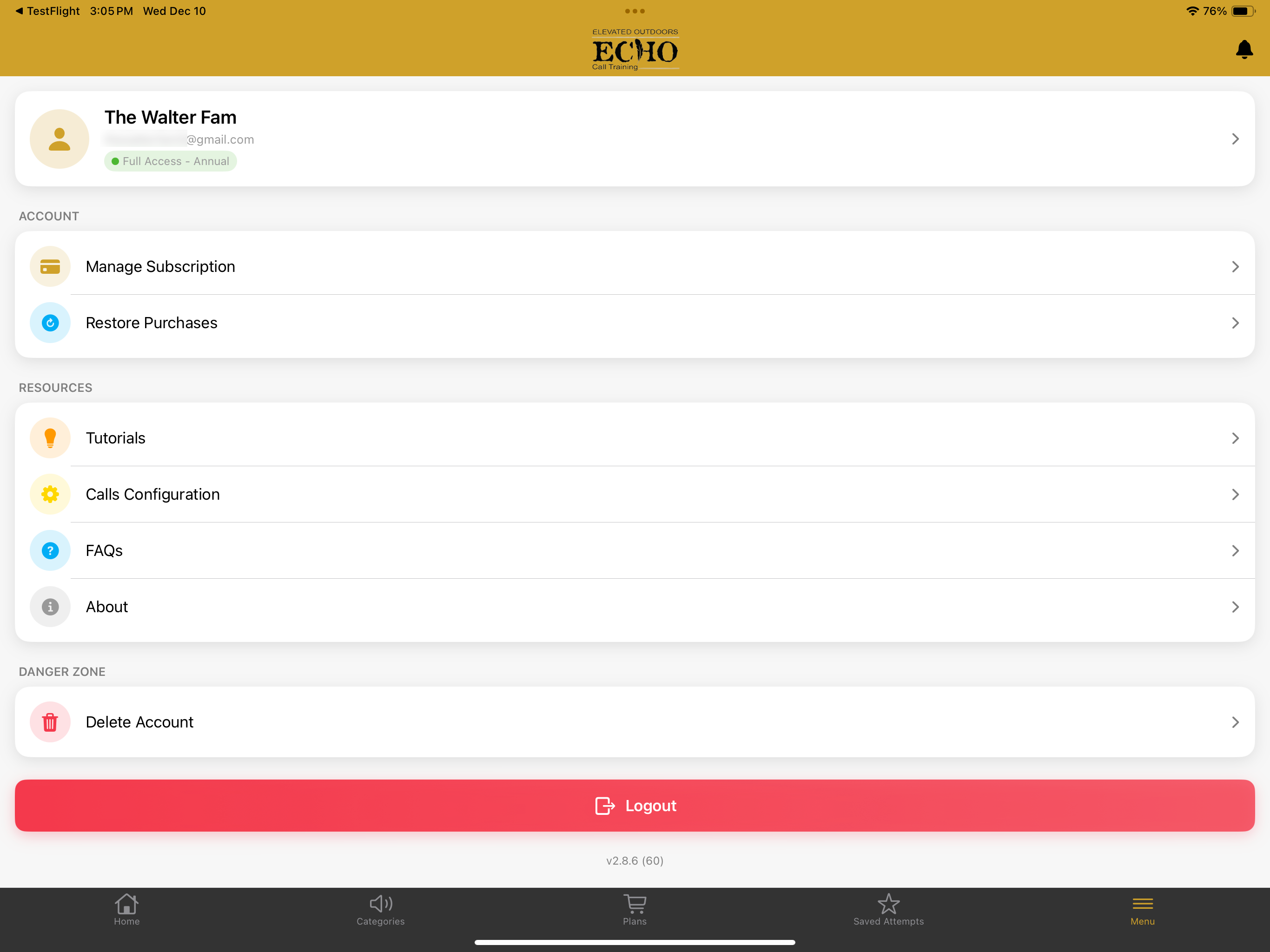 Echo - Call Trainer App