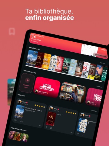 Bindly - Le club des lecteurs iPad screenshot 3