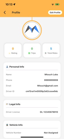 Hitechshuttle Driver screenshot