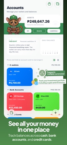 Tarsi - Budget Tracker screenshot