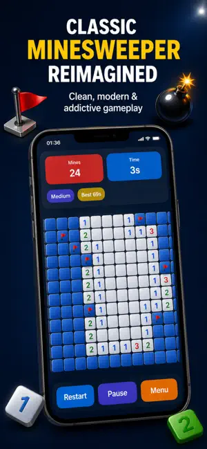Minesweeper - Classic Puzzle screenshot 4