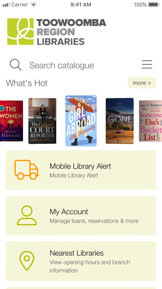 #1. Toowoomba Region Libraries (iOS) Podle: Toowoomba Region Libraries