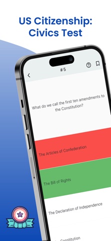 US Citizenship: Civics Test screenshot