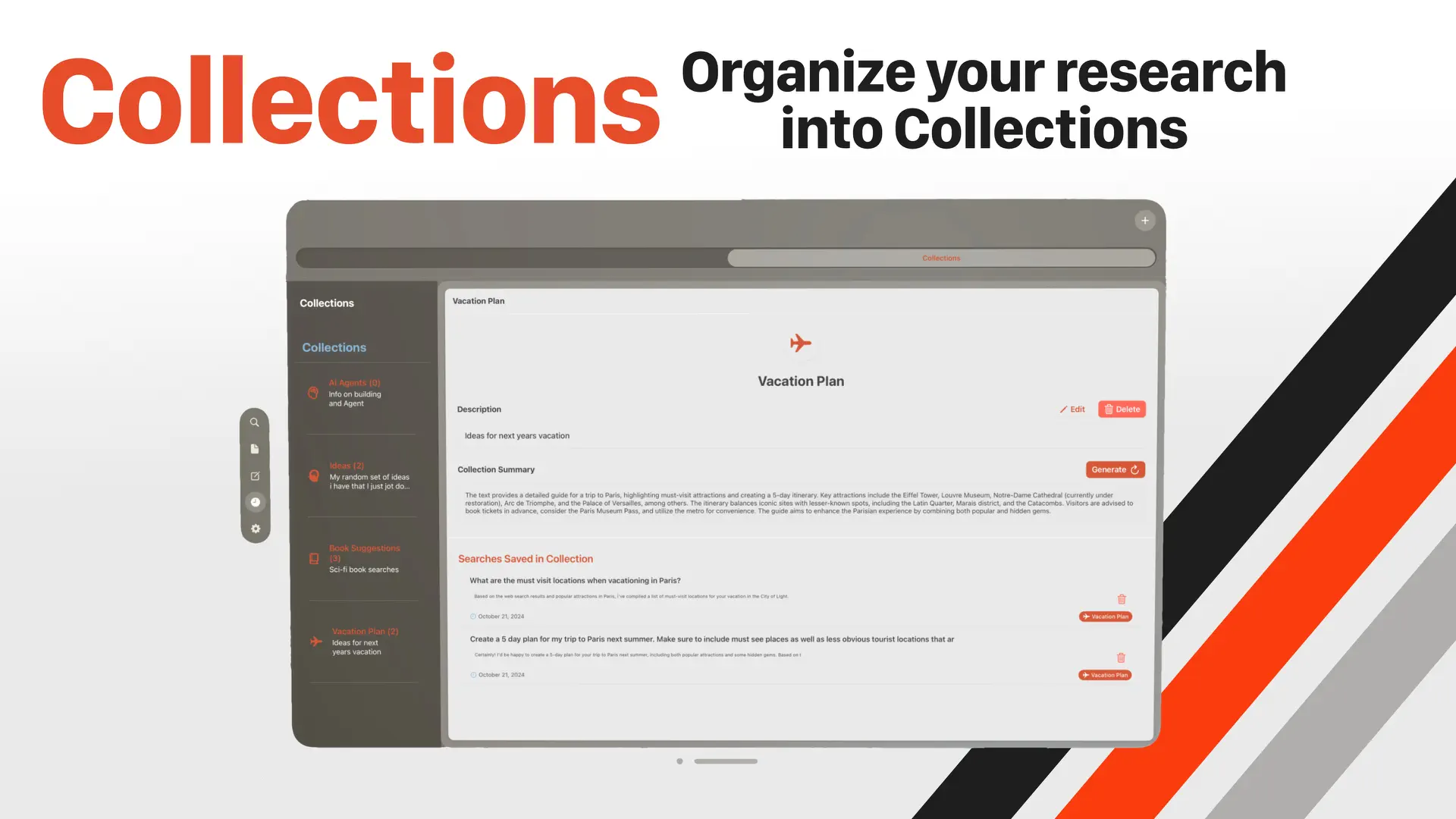 Chunk: AI Research Assistant screenshot 5