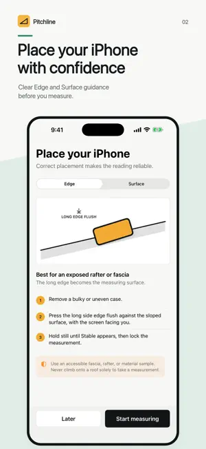 Pitchline: Roof Pitch Gauge screenshot 2