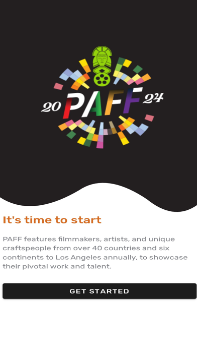 PAFFApp Screenshot