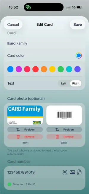 Fidelio: Wallet Pro screenshot 4