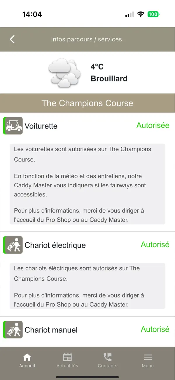 Screenshot #2 pour Evian Resort Golf Club