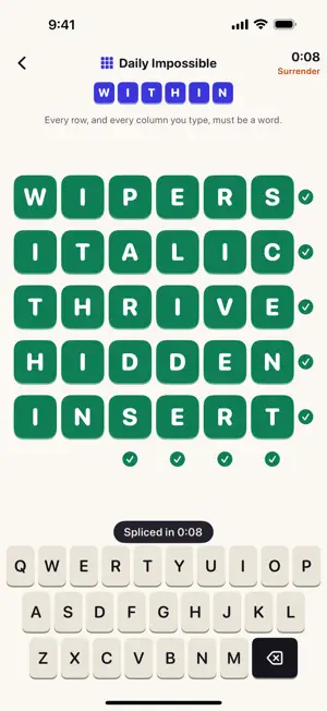 Splice - Word Puzzle screenshot 3