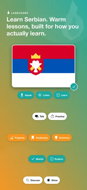 Learn Serbian - LingFast screenshot 1