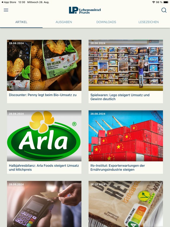 Screenshot #6 pour LEBENSMITTEL PRAXIS E-Paper