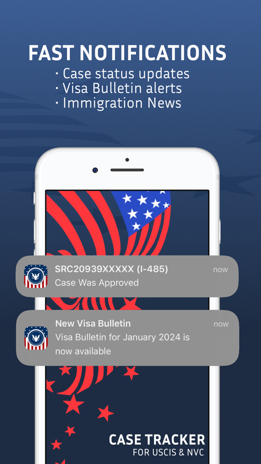 #4. Case Tracker for USCIS & NVC (iOS) بواسطة: ImmiVision, LLC