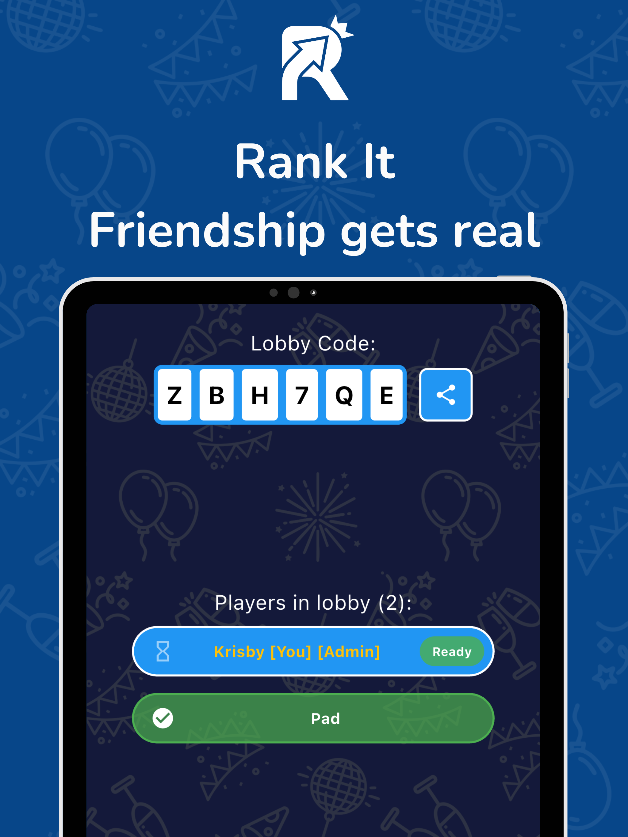 RankIt - Friendship gets real screenshot 6
