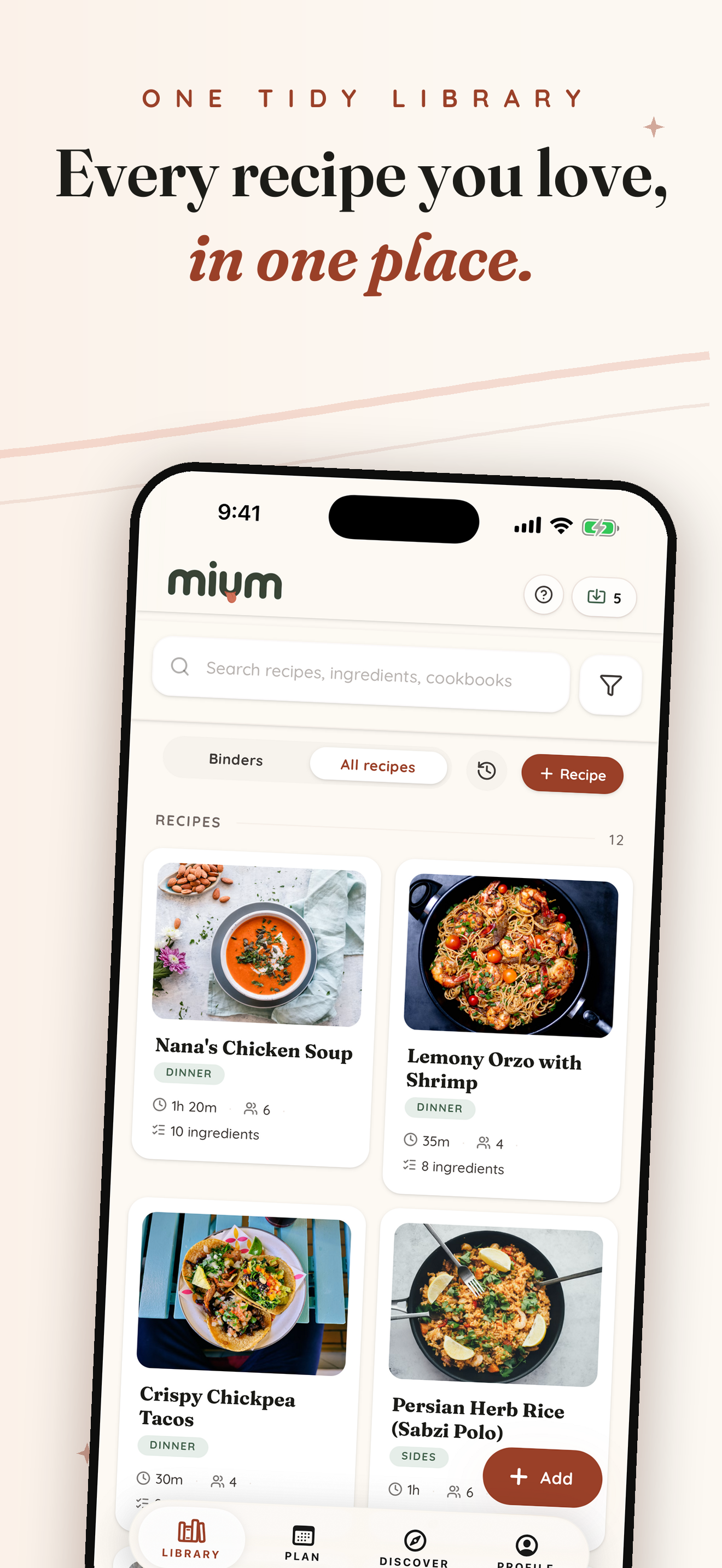 Mium: Recipe & Meal Planner screenshot 10