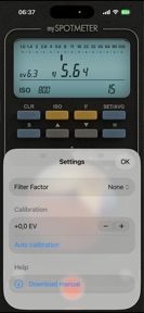 mySpotMeter screenshot