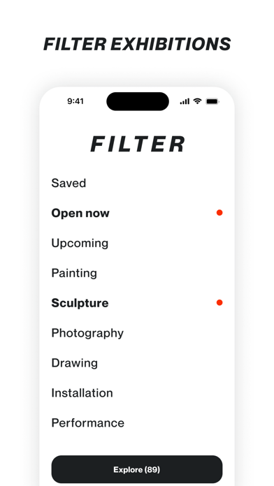 CUR8 — Art shows around you Screenshot