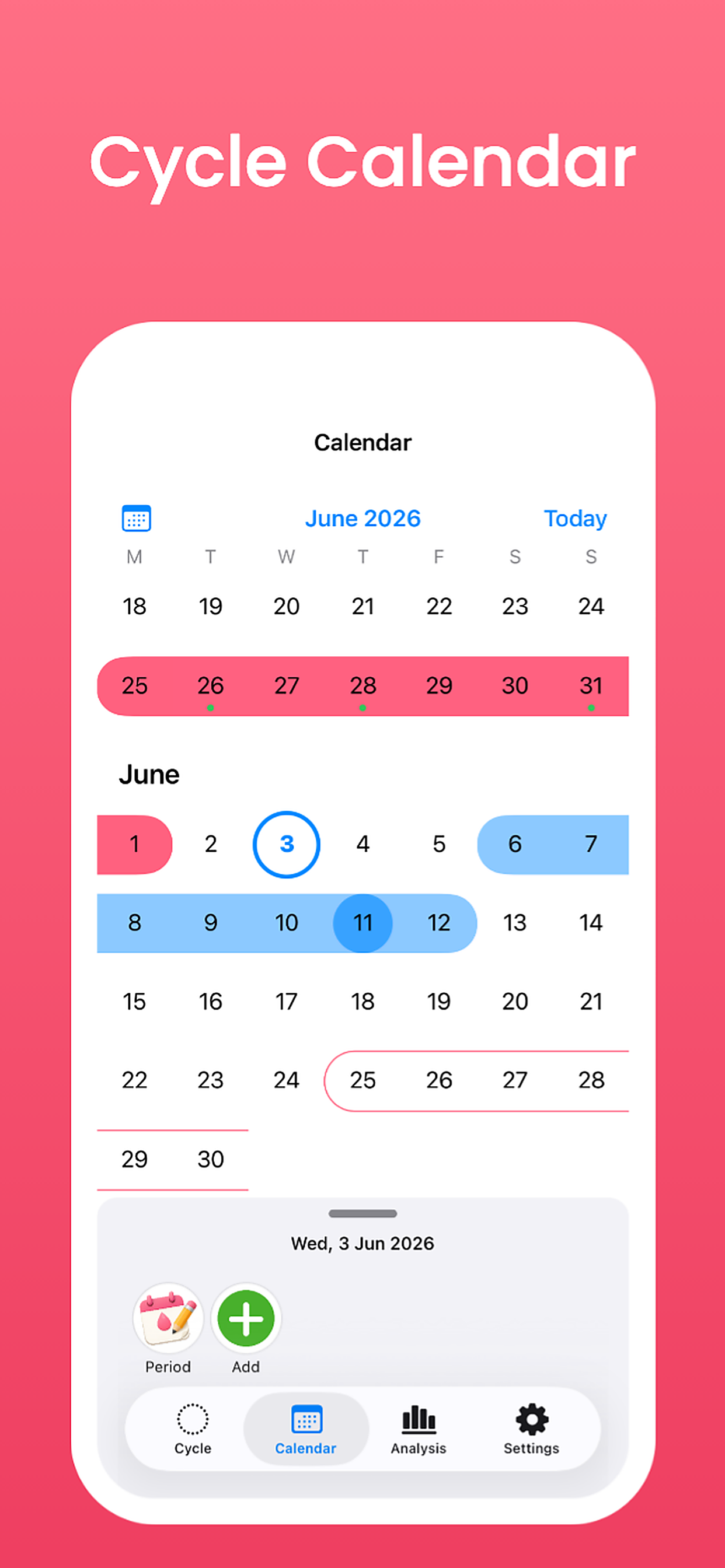 Period Tracker: Her Calendar