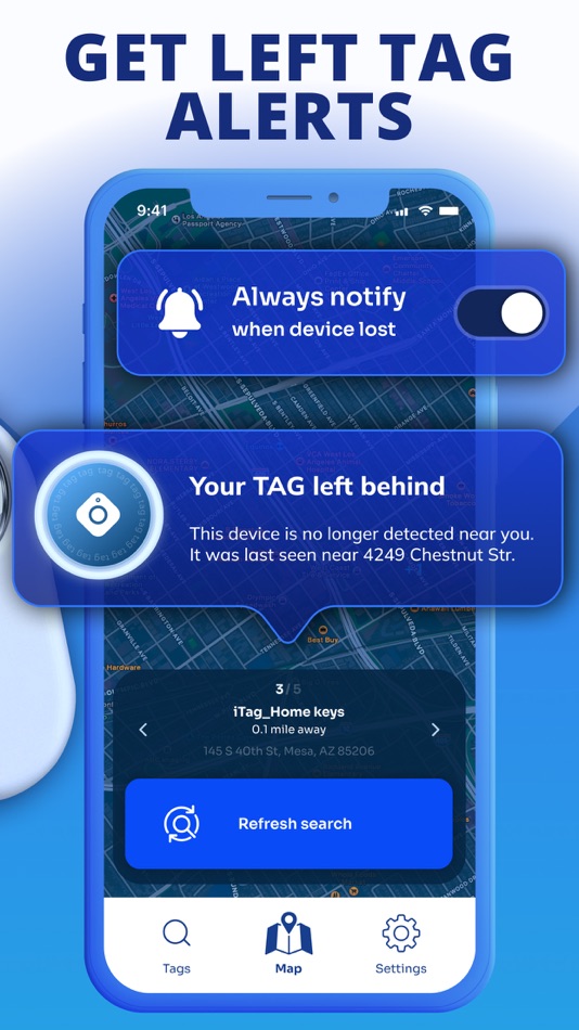 #2. Air Tracker: BLE Tag Detector (iOS) Podle: Dmitriy Isachenko