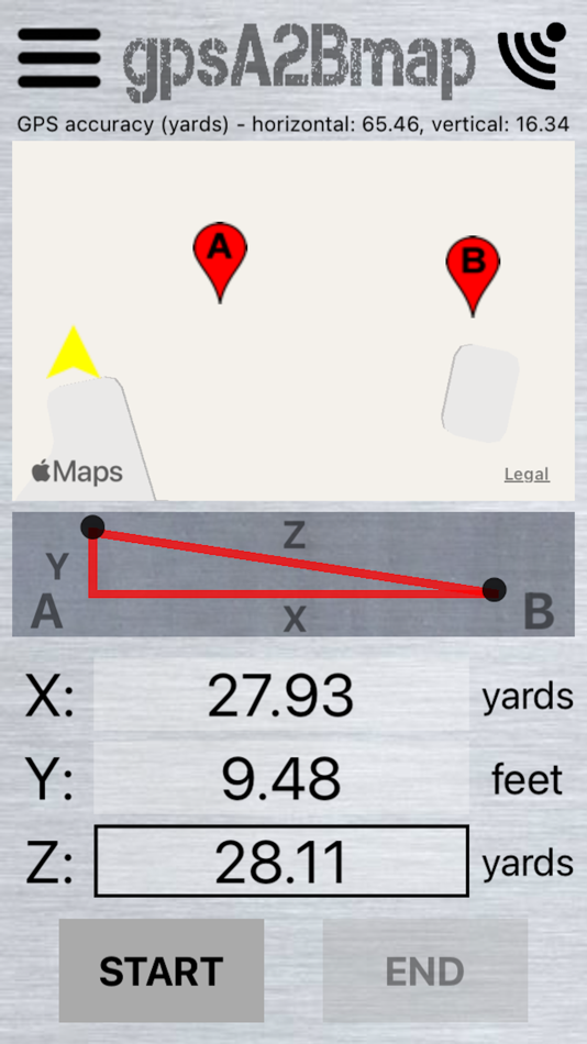 #3. gpsA2Bmap (iOS) 由: Timothy Kelley