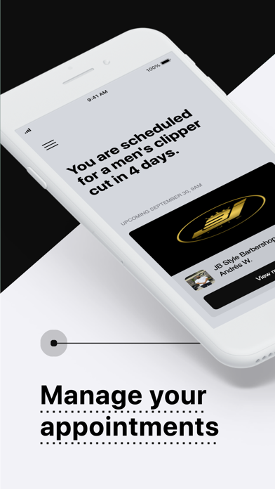 JB Style Barbershop iPhone screenshot 2 - Lifestyle app