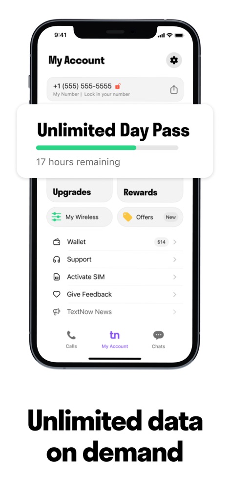 TextNow: Call + Text Unlimited - Flexible Data Management