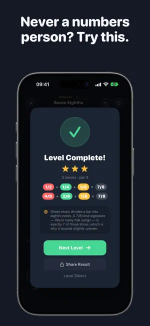SLICE: Fraction & Math Puzzles screenshot 1