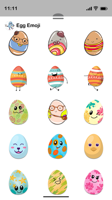 Screenshot #2 pour Egg Emojis