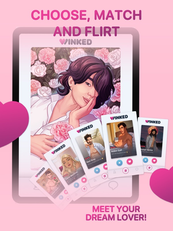 Winked: Choose, Flirt, Love screenshot 12