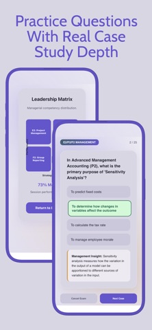CIMA Management Level Mastery screenshot
