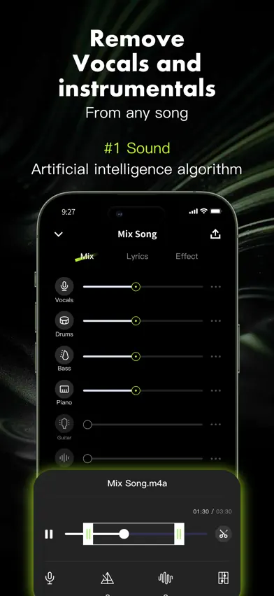 Stemify : AI Vocal Remover screenshot 1