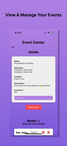 Events: The app for scouts Screenshot 2 of 3