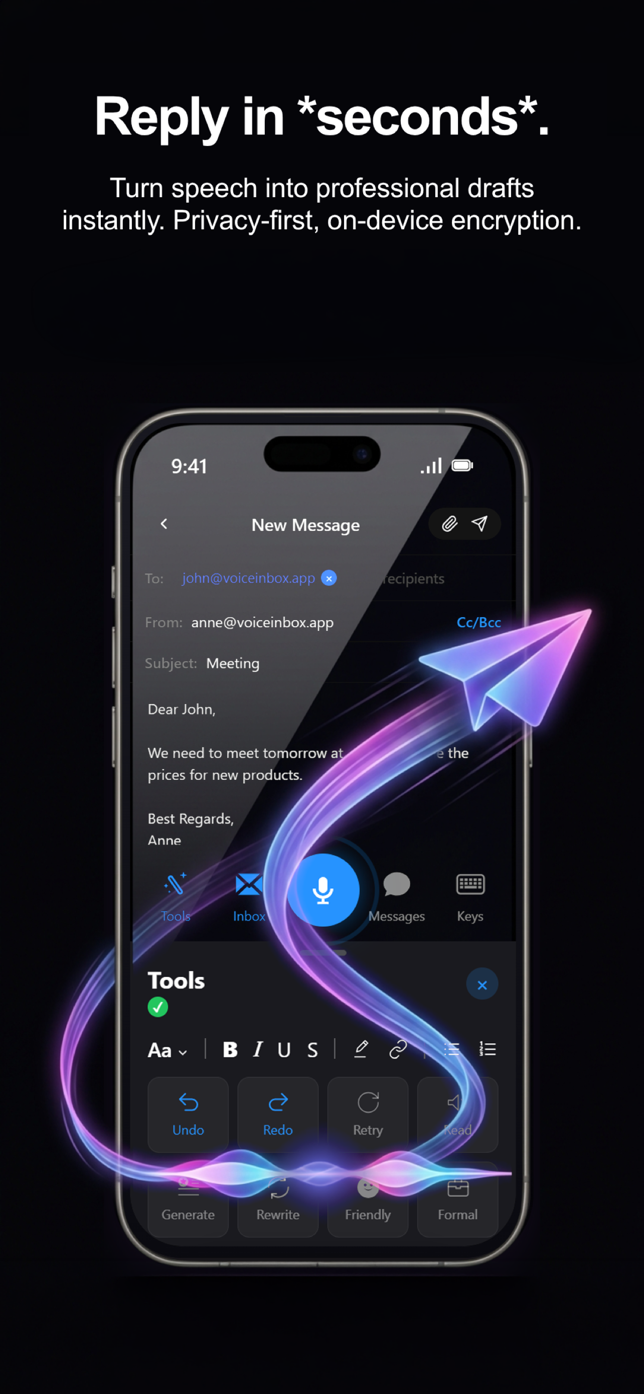 VoiceInbox screenshot 2