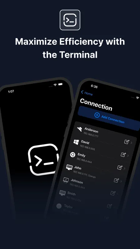 Terminux: SSH Client screenshot 1 of 8