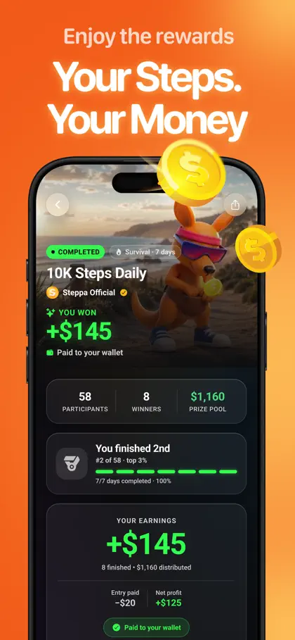 Screenshot 5 von 6 zu Steppa - Step Challenges