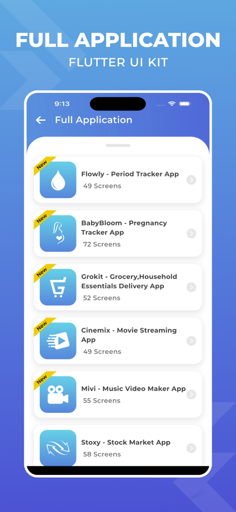 Multimode - Flutter Ui Kit screenshot 2