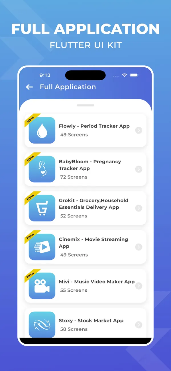 #2. Multimode - Flutter Ui Kit (iOS) Göre: Denisha Vadukia