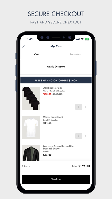 Fresh Clean Threads iPhone screenshot 6 - Shopping app