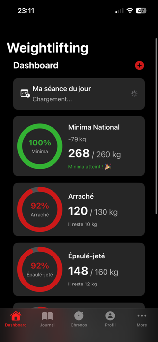 Weightlifting FR Screenshot 1 of 10