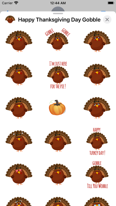 Happy Thanksgiving Day Gobble Screenshot