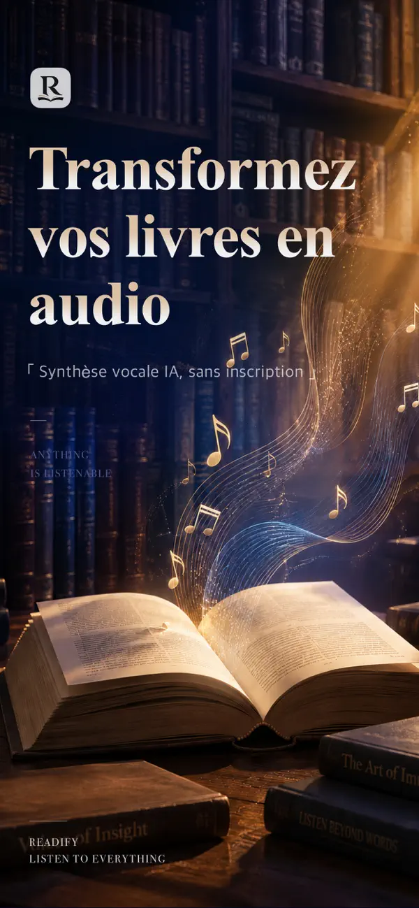 Screenshot #1 pour Readify AI : Synthèse vocale