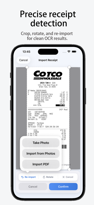 Itemized Receipt Screenshot 3 of 4