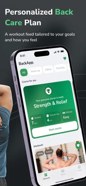 Backapp - Remove Back Pain screenshot 2