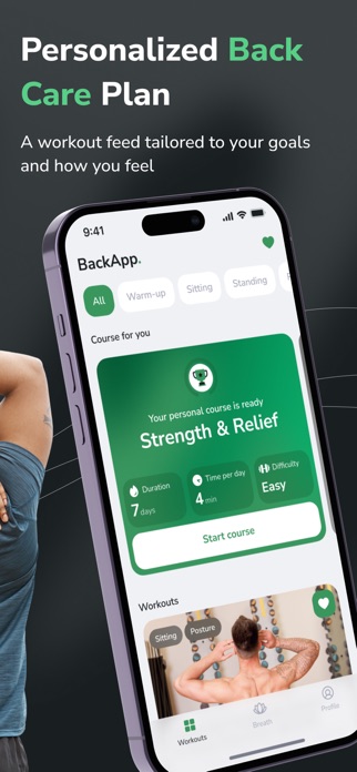 Backapp - Remove Back Pain Screenshot 2 of 5