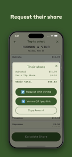 Olive Split: Bill Splitter screenshot 3