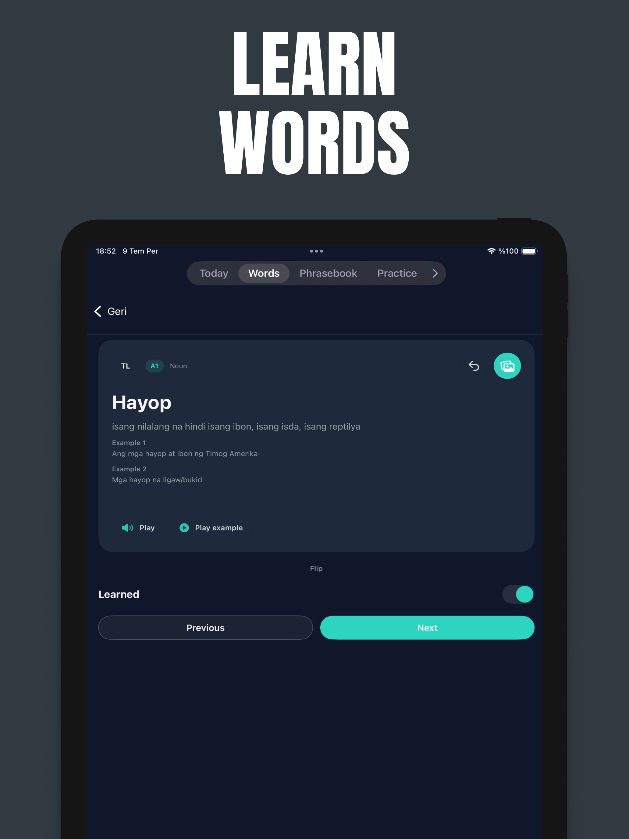 Learn Tagalog Speak screenshot 6