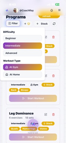 MyTempo™ screenshot